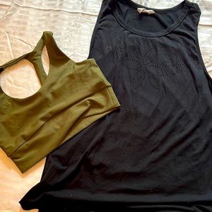 Glyder brand flowy tank top